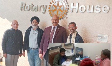 Paonta Sahib: रोटरी ने उठाया 7 महीने की आनवी के उपचार जिम्मा, पत्रकार संजय इस तरह बने माध्यम...  ddnewsportal.com