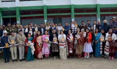 Sirmour: समाज में बेहतर कार्य करने वाली 100 हस्तियों को सम्मान, यंग वार्ता मीडिया ने किया सम्मानित ddnewsportal.com