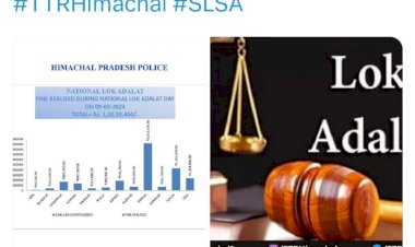 National Lok Adalat: वाहन अधिनियम का उल्लंघन करने वालों से वसूला 1.21 करोड़ का जुर्माना  ddnewsportal.com