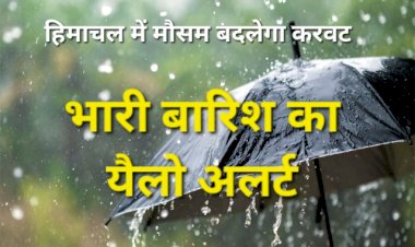 HP Weather Update: हिमाचल पंहुच रहा मॉनसून, दो दिन अंधड़ के साथ भारी बारिश का अलर्ट... ddnewsportal.com