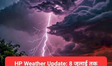 HP Weather Update: 8 जुलाई तक खराब बना रहेगा मौसम, भारी वर्षा व बिजली गिरने का यैलो अलर्ट... ddnewsportal.com