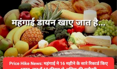 Price Hike News: महंगाई ने 16 महीने के सारे रिकार्ड किए ध्वस्त, जून में 10 फीसद से अधिक की बढ़ौतरी ddnewsportal.com