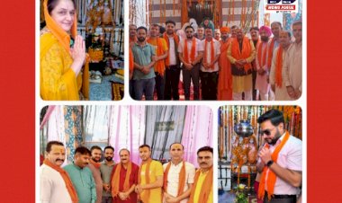 Paonta Sahib: दूनेश्वर महादेव मंदिर मूर्ति प्राण प्रतिष्ठा, डिफेंस काॅलोनी में जागरण-भंडारे में पंहुची ये हस्तियाँ भी... ddnewsportal.com