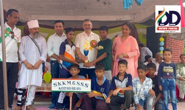 Sirmour: कोटड़ी व्यास स्कूल ने जिला स्तर पर जीती तीन ट्रॉफी, योग-जूडो में भी दबदबा ddnewsportal.com