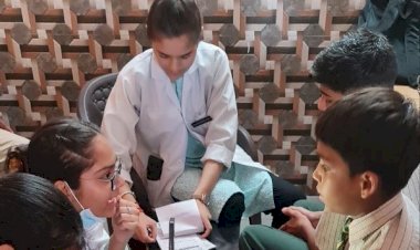Paonta Sahib: गुरु नानक स्कूल जगतपुर में डेंटल चेकअप कैंप, डेंटल कॉलेज और रोटरी का अभियान... ddnewsportal.com