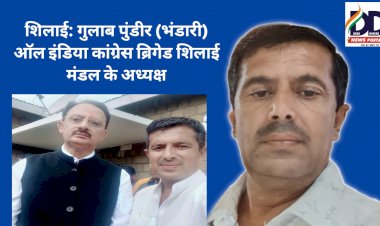 शिलाई: भंडारी गुलाब पुंडीर को ऑल इंडिया कांग्रेस ब्रिगेड शिलाई की कमान ddnewsportal.com