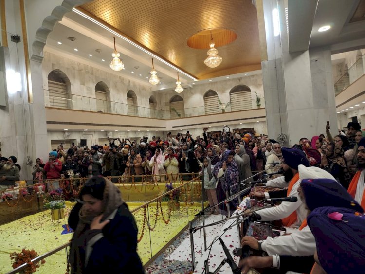 Paonta Sahib: नये वर्ष की पाँवटा साहिब में रही रौनक, गुरुद्वारा साहिब में हुए कार्यक्रम ddnewsportal.com
