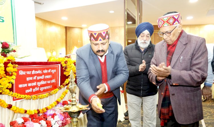 Paonta Sahib: माइन के कर्मचारियों के कौशल का परीक्षण, माइन सेफ्टी वीक 2025... ddnewsportal.com